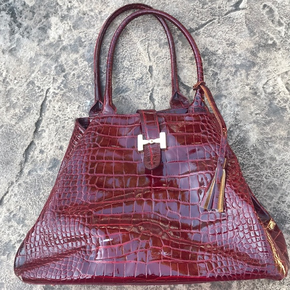Python like leather Tote - Picture 2 of 2